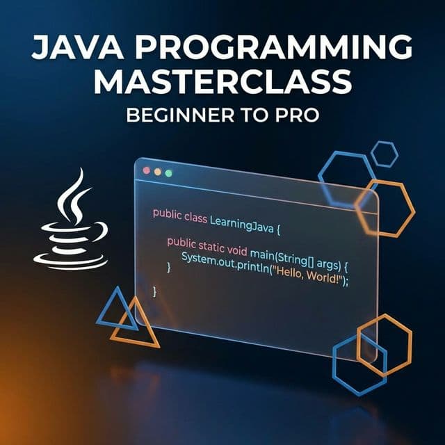 Complete Java Programming Masterclass
